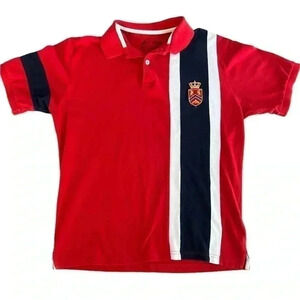 Markhor by Ultra Club Men’s Red Short Sleeve Polo